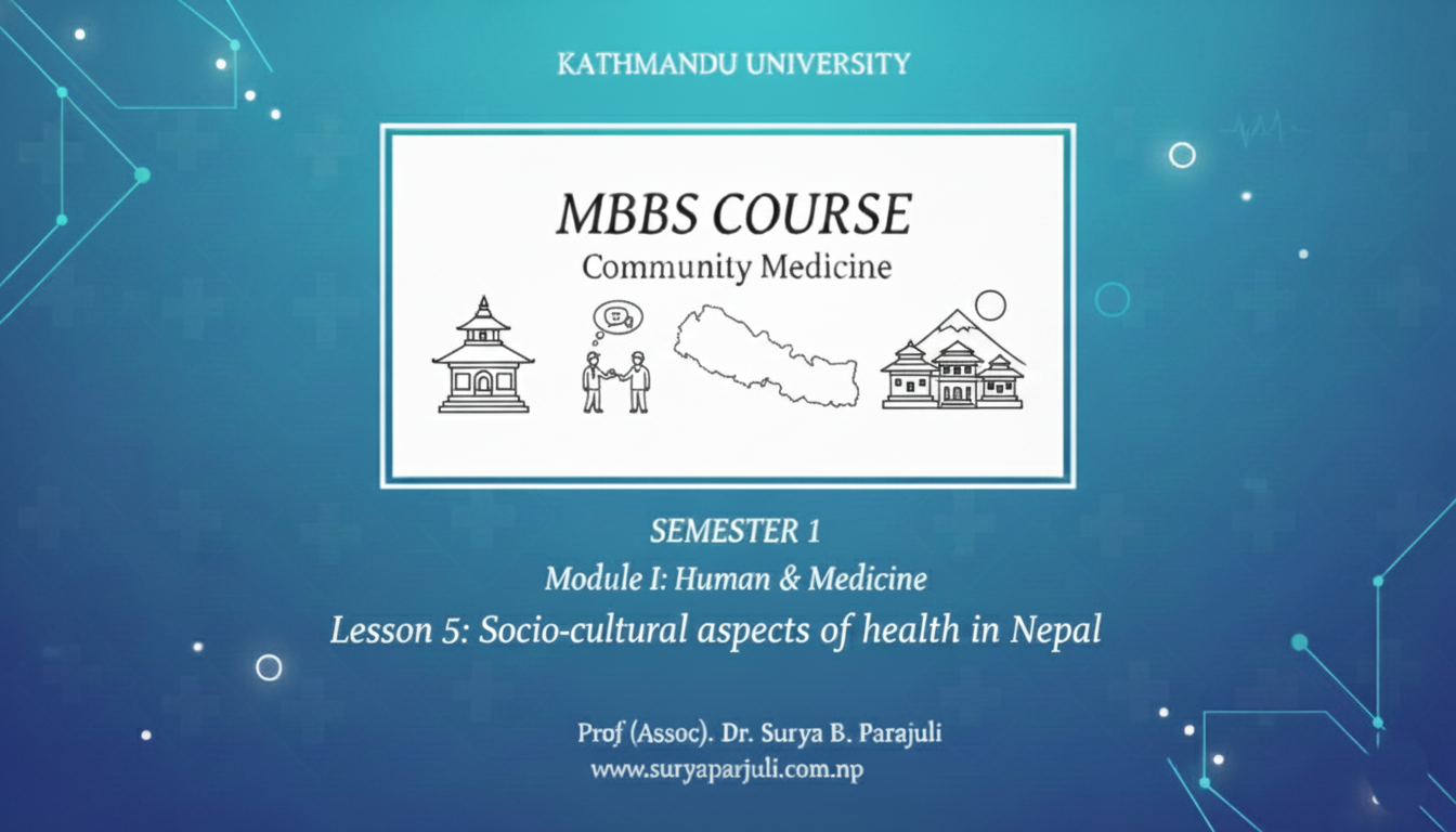 Socio-cultural aspects of health in Nepal